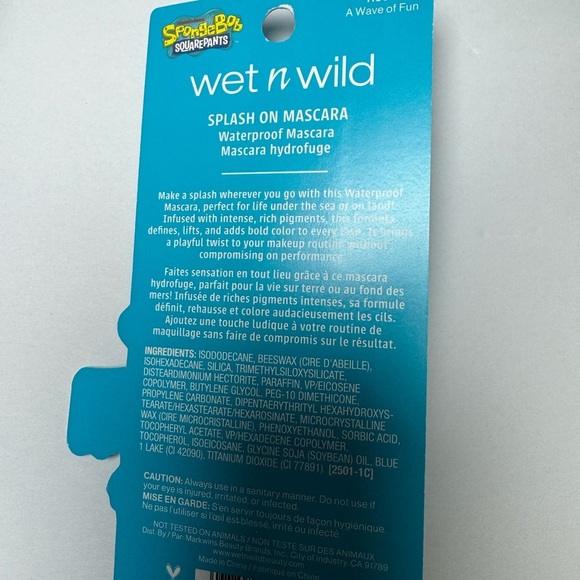 Wet N Wild SpongeBob Splash on Waterproof Mascara - A Wave of Fun - Picture 8 of 8